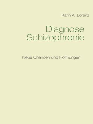 cover image of Diagnose Schizophrenie